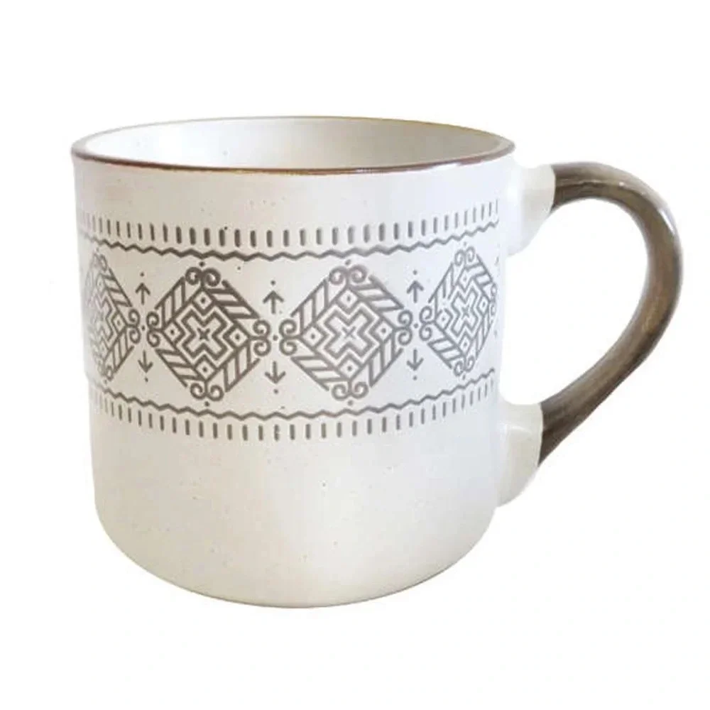 🔥🔥Casa Moderna Embossed Stoneware Mug 370 ml - Picture 2 of 4